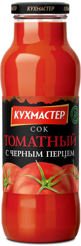 Сок Кухмастер "Томатный с черным перцем" 0,68 л.