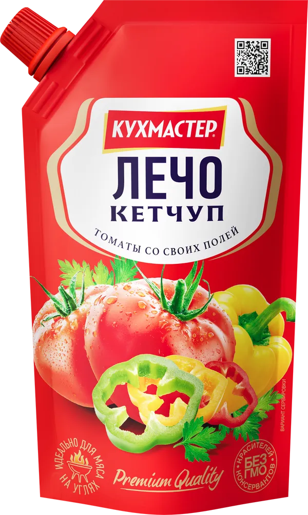 Кетчуп Кухмастер Лечо дой-пак 260 г