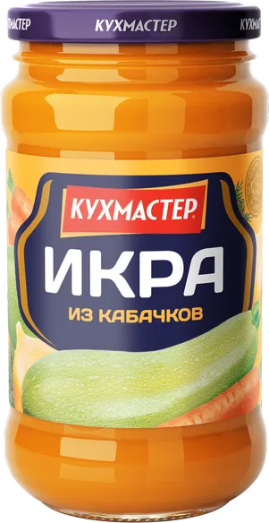 Закуска Кухмастер Икра из кабачков уваренных 385 г