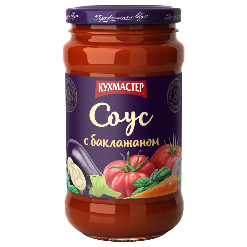 Соус Кухмастер Для макарон с баклажаном 400 г