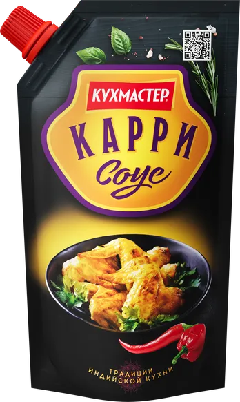 Соус Кухмастер Карри дой-пак 200 г