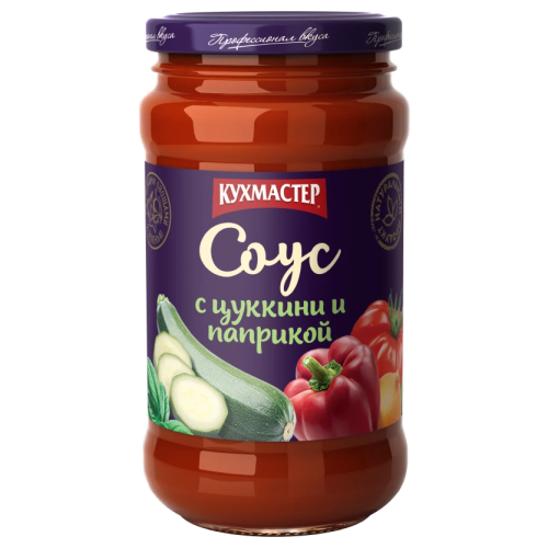 Соус Кухмастер Для макарон с цукини и паприкой 400 г