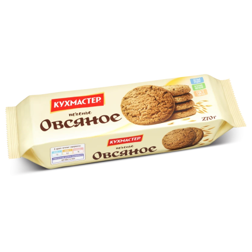 Печенье  Кухмастер "Овсяное"  270г.