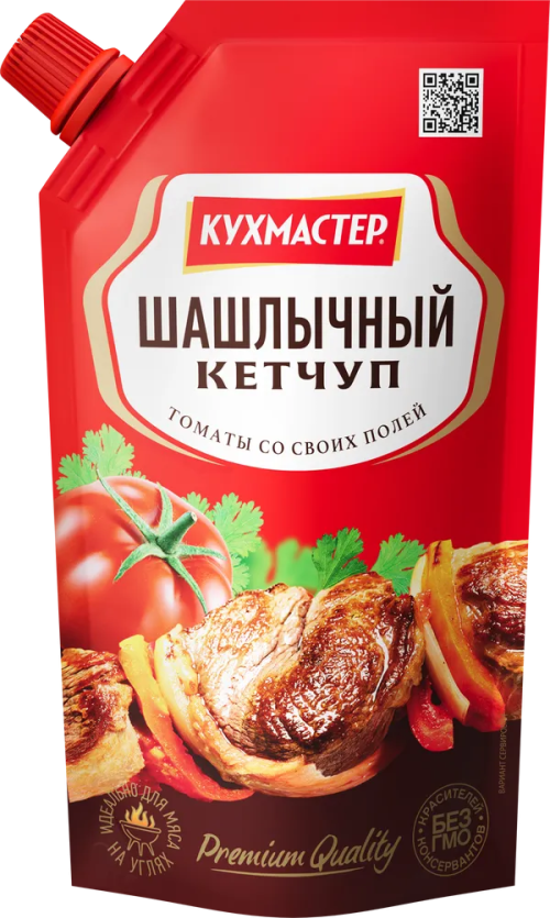 Кетчуп Кухмастер Шашлычный дой-пак 260 г