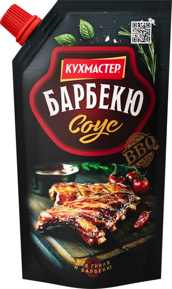 Соус Кухмастер Барбекю дой-пак 200 г