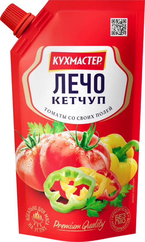 Кетчуп Кухмастер Лечо дой-пак 260 г