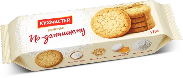 Печенье Кухмастер сдобное «По-домашнему» 270 г.