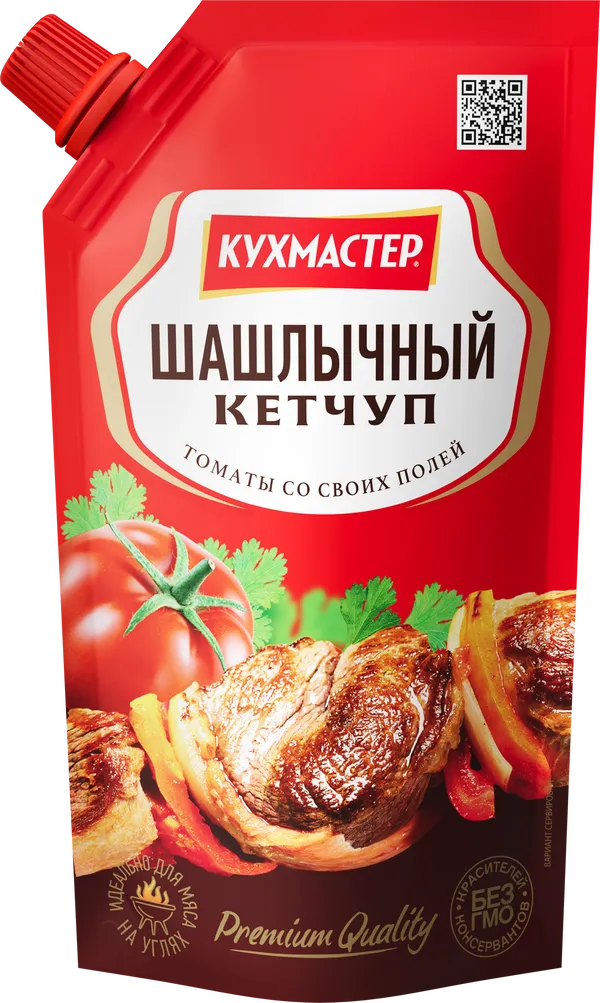 Кетчуп Кухмастер Шашлычный дой-пак 260 г