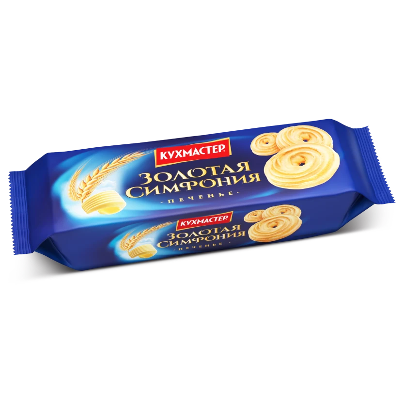 Печенье  Кухмастер "Золотая симфония" сдобное  230г.